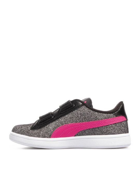 Smash V2 Kids Sneakers with Scratch Black