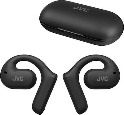 JVC NP35T In-Ear Bluetooth-Freisprecheinrichtung Kopfhörer mit Schweißresistenz und Ladeetui Black