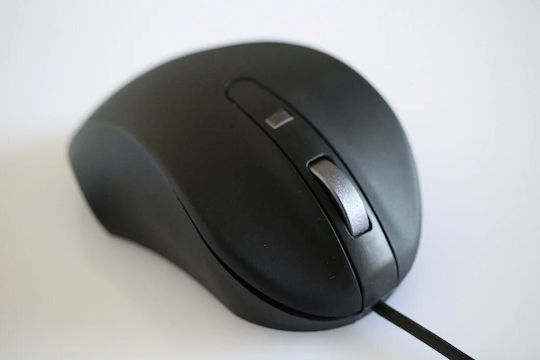 Matias Mac PBT Wired Ergonomic Mouse Black