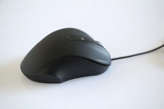 Matias Mac PBT Wired Ergonomic Mouse Black