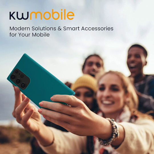 KWmobile Back Cover Silicone Petrol Matte (Galaxy S23 Ultra)