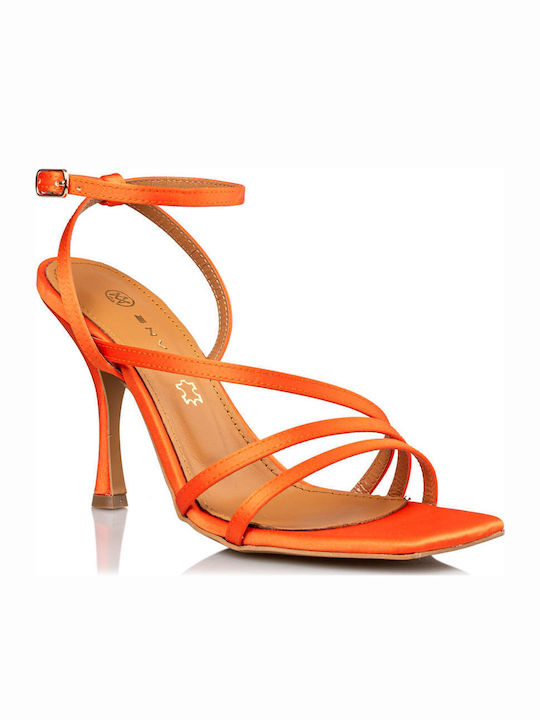 Fabric Sandals Orange