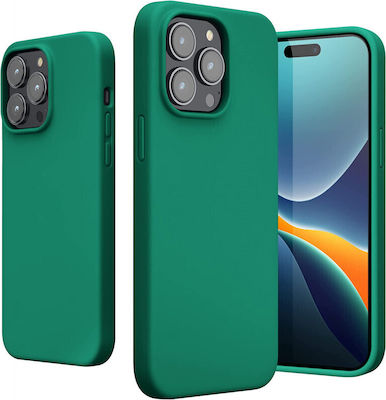 KWmobile Back Cover Σιλικόνης Emerald Green (iPhone 14 Pro Max)