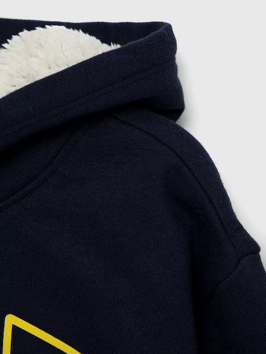 Kids Sweatshirt with Hood Navy Blue
