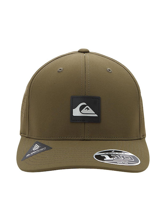 Quiksilver Jockey mit geradem Schirm Khaki