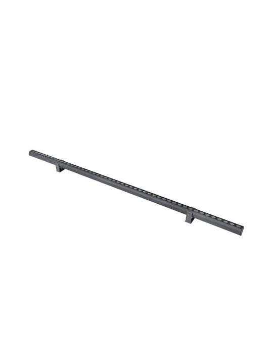 GloboStar Washerstellar Lampă De Podea Pentru Exterior LED Mașină De Spălat Pe Perete 12W RGBW IP67 Gri