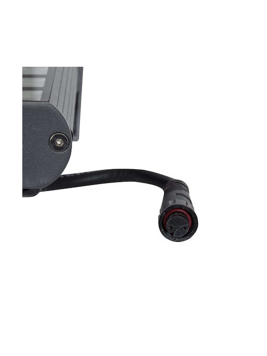 GloboStar Panda Outdoor Floor Lamp LED Wall Washer 36W with Natural White Light IP67 Gray