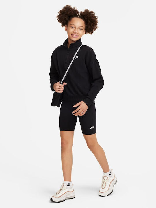 Kids Legging Sports Short Dri-Fit Black Sportswear 7"