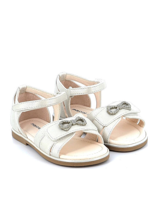 Kinder Sandalen Formal Weiß
