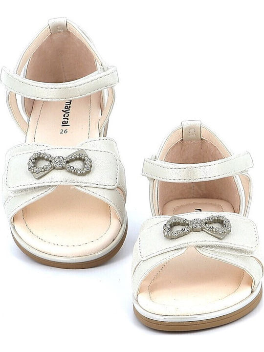 Kinder Sandalen Formal Weiß