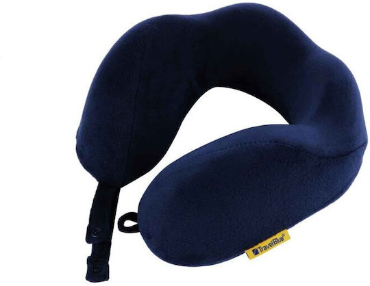 Travel Blue Memory Foam Travel Pillow Travel Set Pillow 28x27x12cm Blue