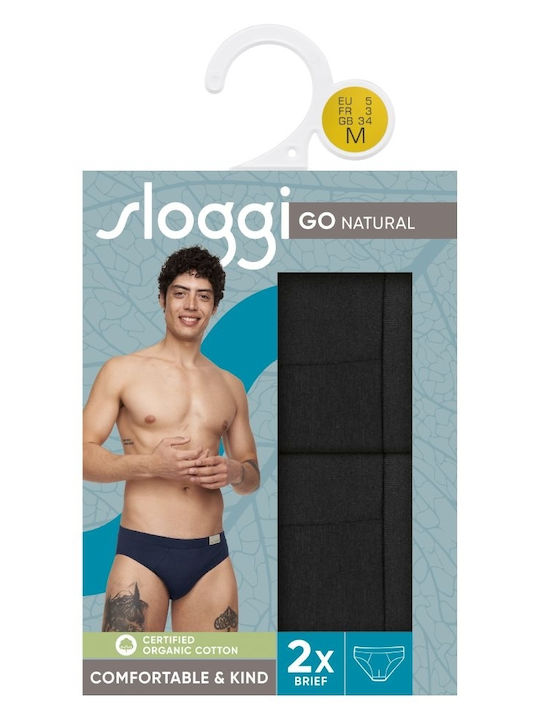 Men's Slips Black 2Pack