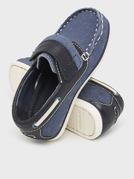 Kinder-Mokassins Blau