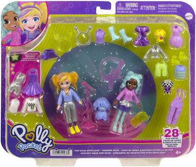 Mattel Miniatur-Spielzeug Polly Pocket für 4+ Jahre (Verschiedene Designs/Sortimente von Designs) 1 Stk