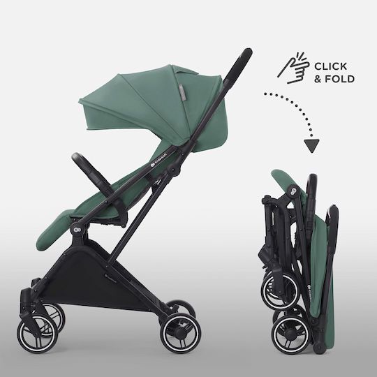 Kinderkraft Indy 2 Cărucior pentru Bebeluși Potrivit pentru Nou-născut Sea Green