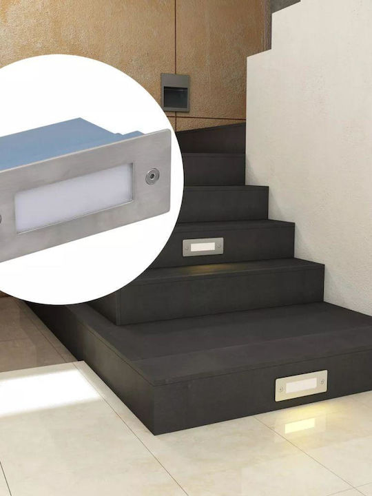 vidaXL Wandmontiertes Außen-Spotlight LED IP54 1W mit Warmweiß Licht 4.4x11.1x5.6εκ.