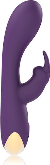 WatchMe Treasure Laurence Mini Δονητής Rabbit με Απομακρυσμένο Έλεγχο Rabbit 17.5cm Purple