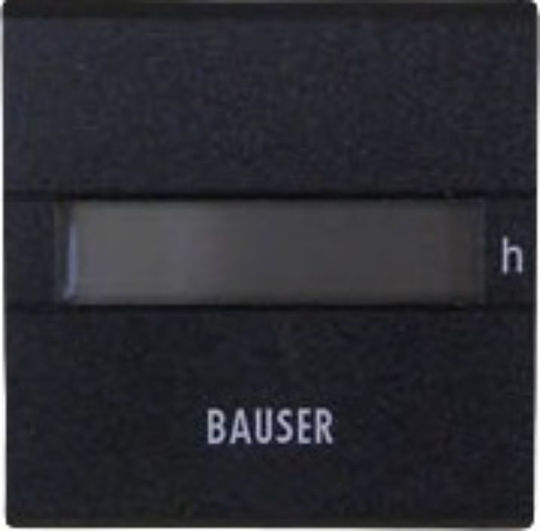 Bauser Fast-On 3801 Брояч На Работните Часове За Електрически Табло Монофазен 01.032.0016