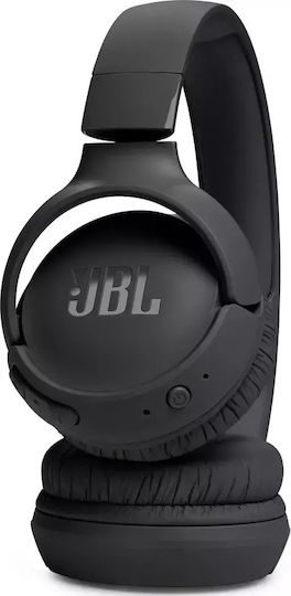 JBL Tune 520BT Ασύρματα / Ενσύρματα On Ear Ακουστικά με 57 ώρες Λειτουργίας και Quick Charge Μαύρα