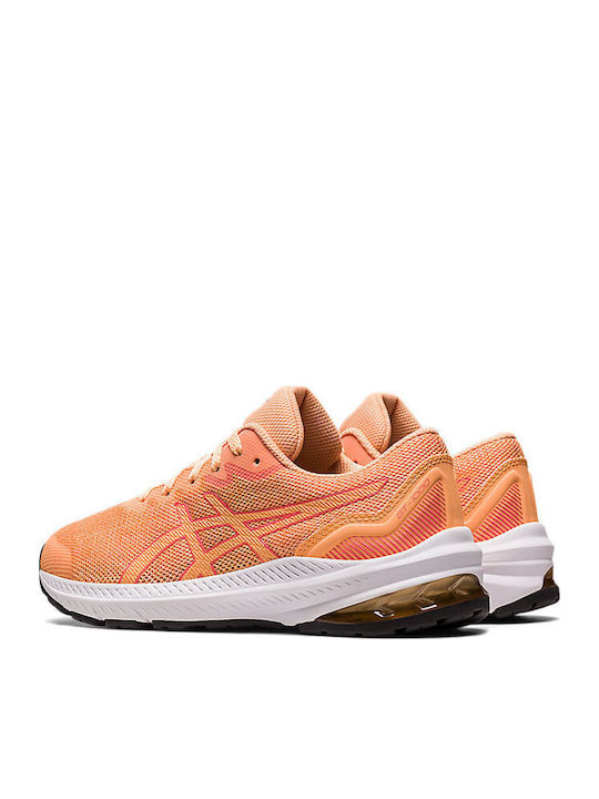 GT-1000 11 GS Kids Sports Shoes Running with Laces Summer Dune / Papaya