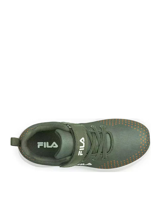 Brett 3 Kids Sneakers with Scratch Khaki