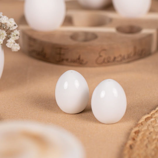 Raeder Eggs Σετ Αλατοπίπερο από Πορσελάνη 2τμχ