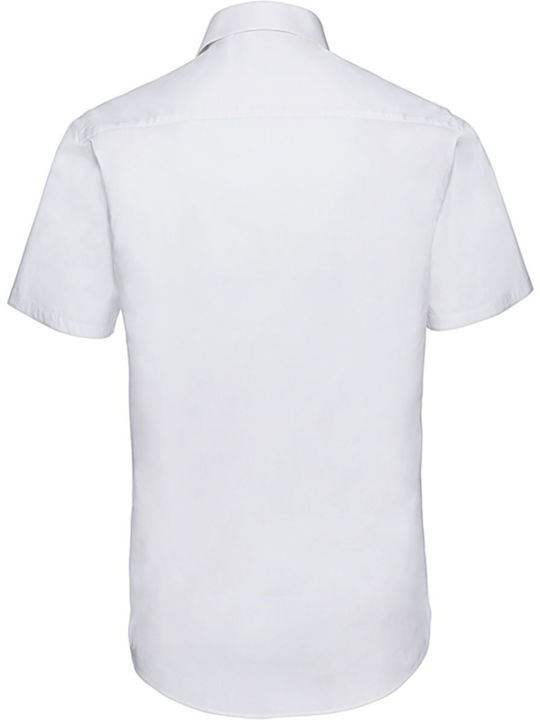 Russell Athletic Men's Shirt Short Sleeve White