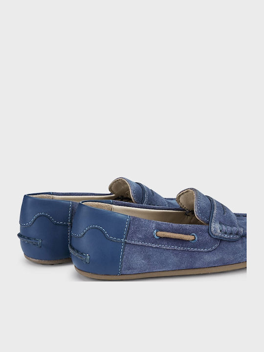 Kinder-Mokassins Blau