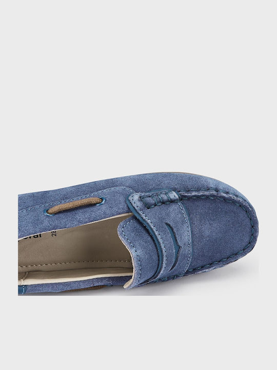 Kinder-Mokassins Blau