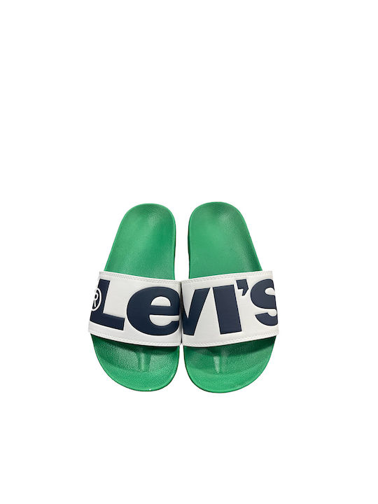 Levi's Ανδρικά Slides Λευκά