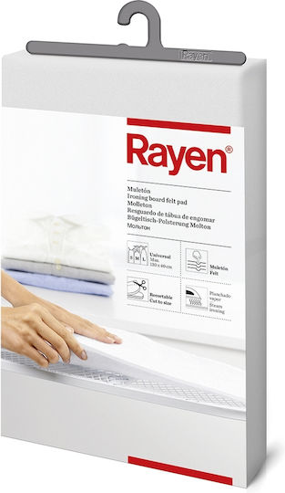 Rayen Ironing Board Cover White 130x40cm