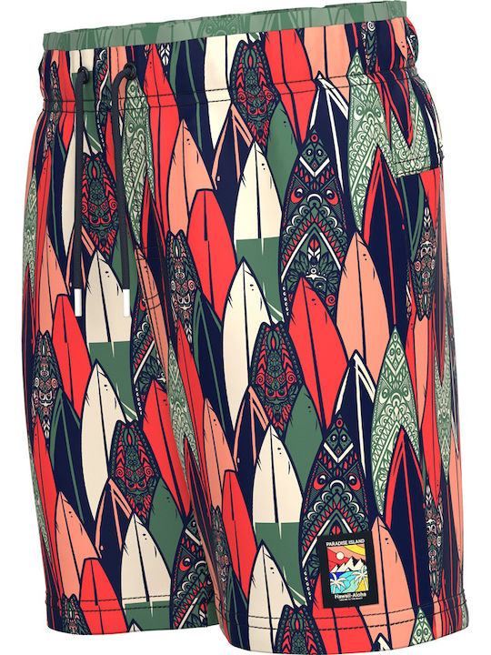 Name It Kids Swimwear Swim Shorts Green/Orange