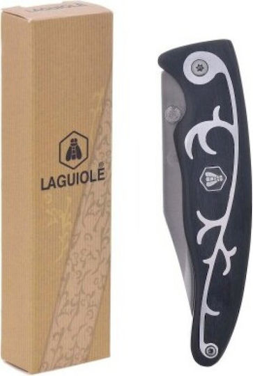Laguiole Taschenmesser Schwarz