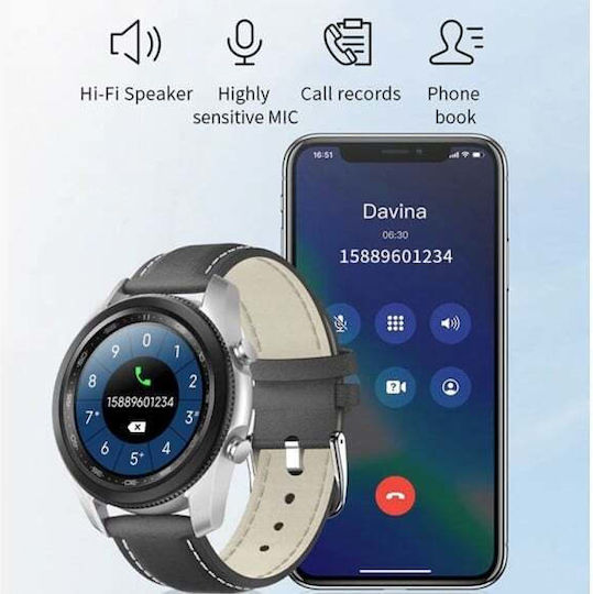Z57 Aluminiu Smartwatch (Black/Black)