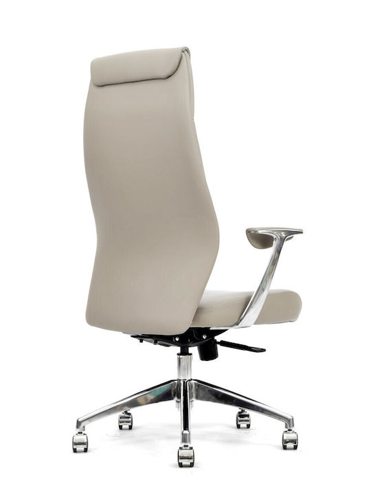 Eco Executive Reclining Office Chair with Fixed Arms Grey THESIS