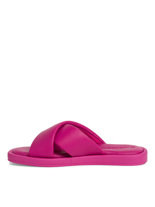 Tamaris Damen Flache Sandalen in Fuchsie Farbe