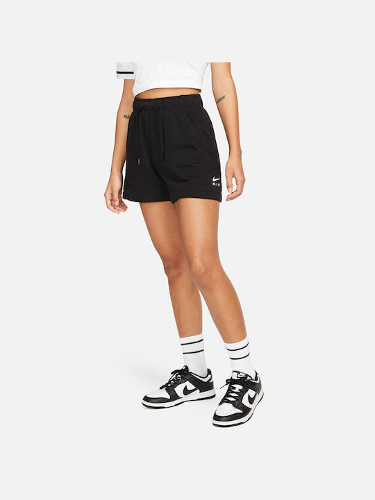 Sportswear Air Γυναικείο Ψηλόμεσο Αθλητικό Σορτς Μαύρο