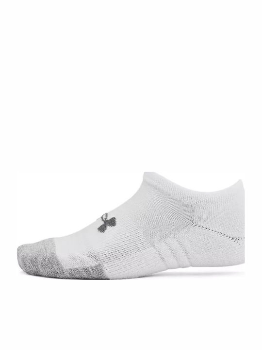 Under Armour Детски къси спортни чорапи Бели 3 Чифта
