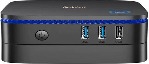 BlackView MP60 Blue Mini PC (Celeron Quad Core Ν5095/16GB DDR4