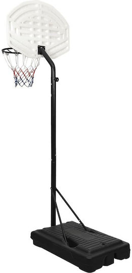 vidaXL Adjustable Basketball Hoop with Backboard 237-307cm