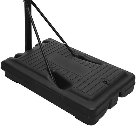 vidaXL Adjustable Basketball Hoop with Backboard 237-307cm