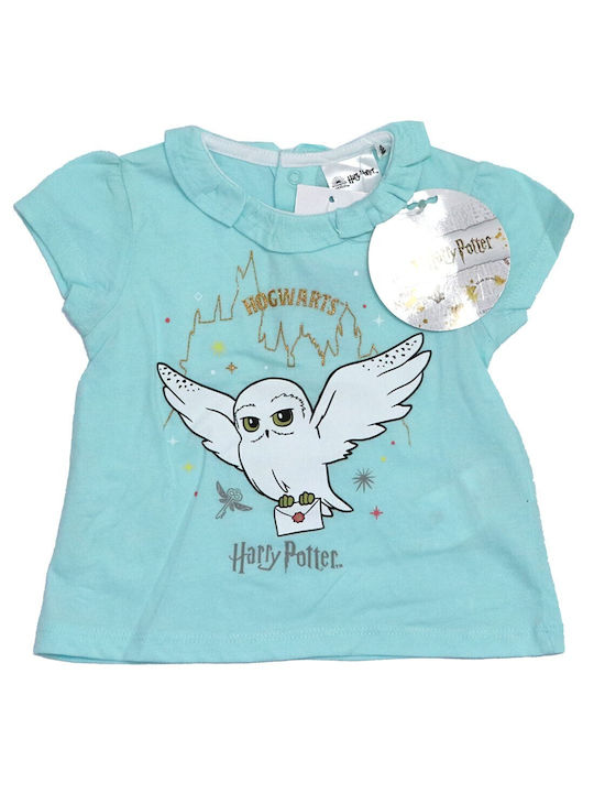 Warner Bros Kinder Set mit Shorts Sommer 2Stück Türkis Harry Potter