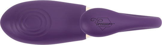 Dream Love Treasure Merlin Δονητής για Ζευγάρια με Remote Control Double Couple Vibrator Remote Control Purple