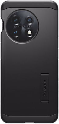 Spigen Tough Armor Plastic Back Cover Durable Black (OnePlus 11 5G)