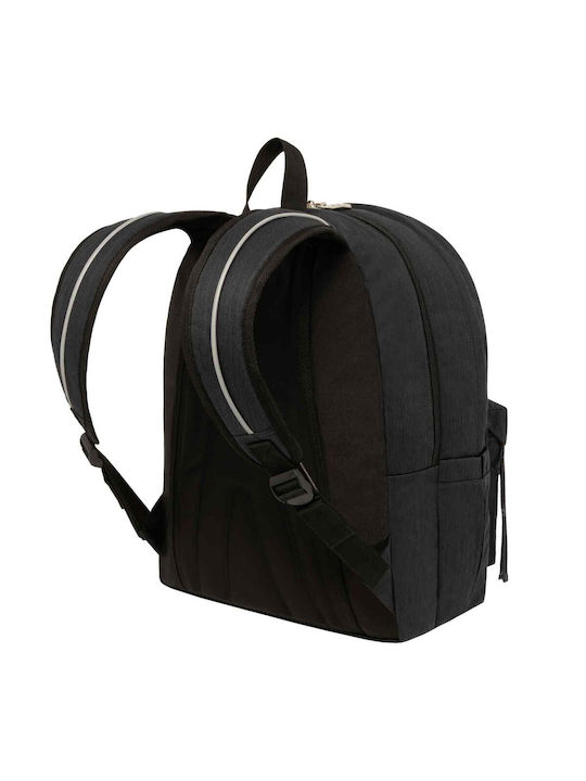 Polo Original Double Scarf School Bag Backpack Junior High-High School in Black color 2023