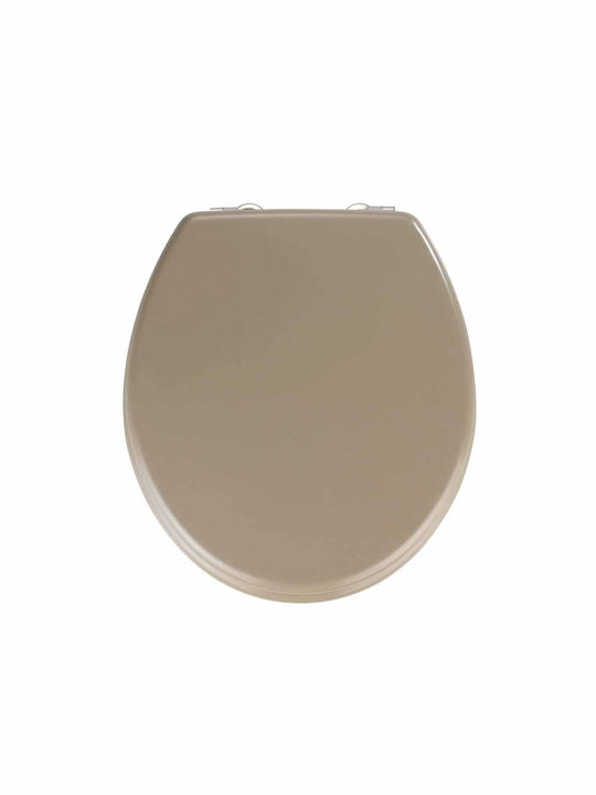 Wenko Prima Καπάκι Λεκάνης Πλαστικό 41x38cm SandBeige