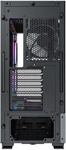 Montech Sky Two Gaming Midi Tower Κουτί Υπολογιστή με Πλαϊνό Παράθυρο και RGB Φωτισμό Μαύρο