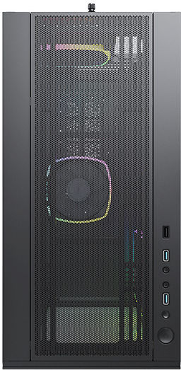 Montech Sky Two Gaming Midi Tower Κουτί Υπολογιστή με Πλαϊνό Παράθυρο και RGB Φωτισμό Μαύρο