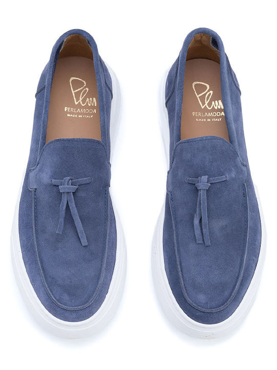Mocic Ανδρικά Loafers σε Μπλε Χρώμα