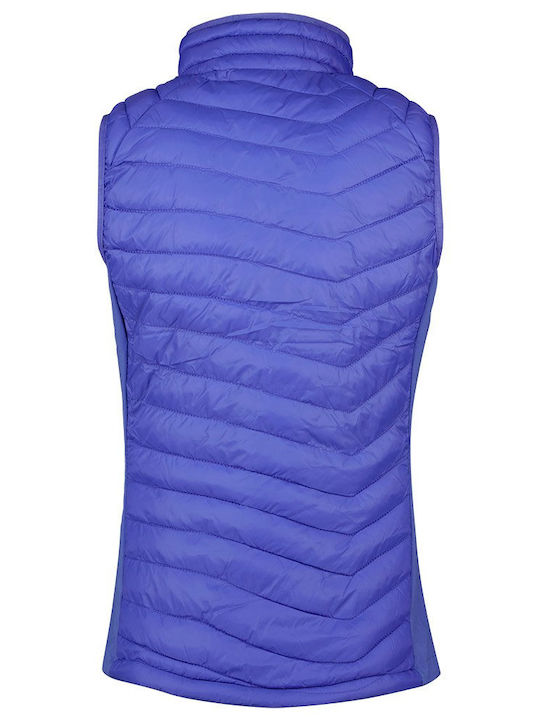 Columbia Powder Pass Women's Short Puffer Jacket Waterproof for Spring or Autumn Purple